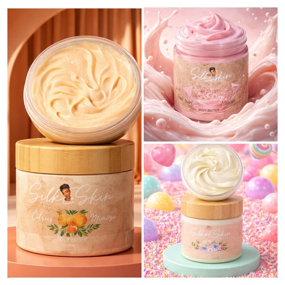 Whipped Body Butter Bundle – 3 Pack